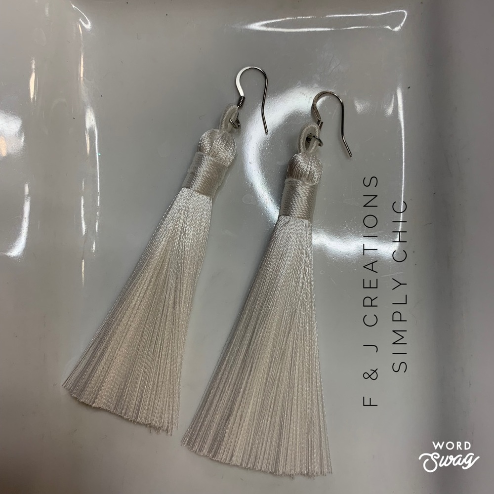 Silk Tassel Earrings